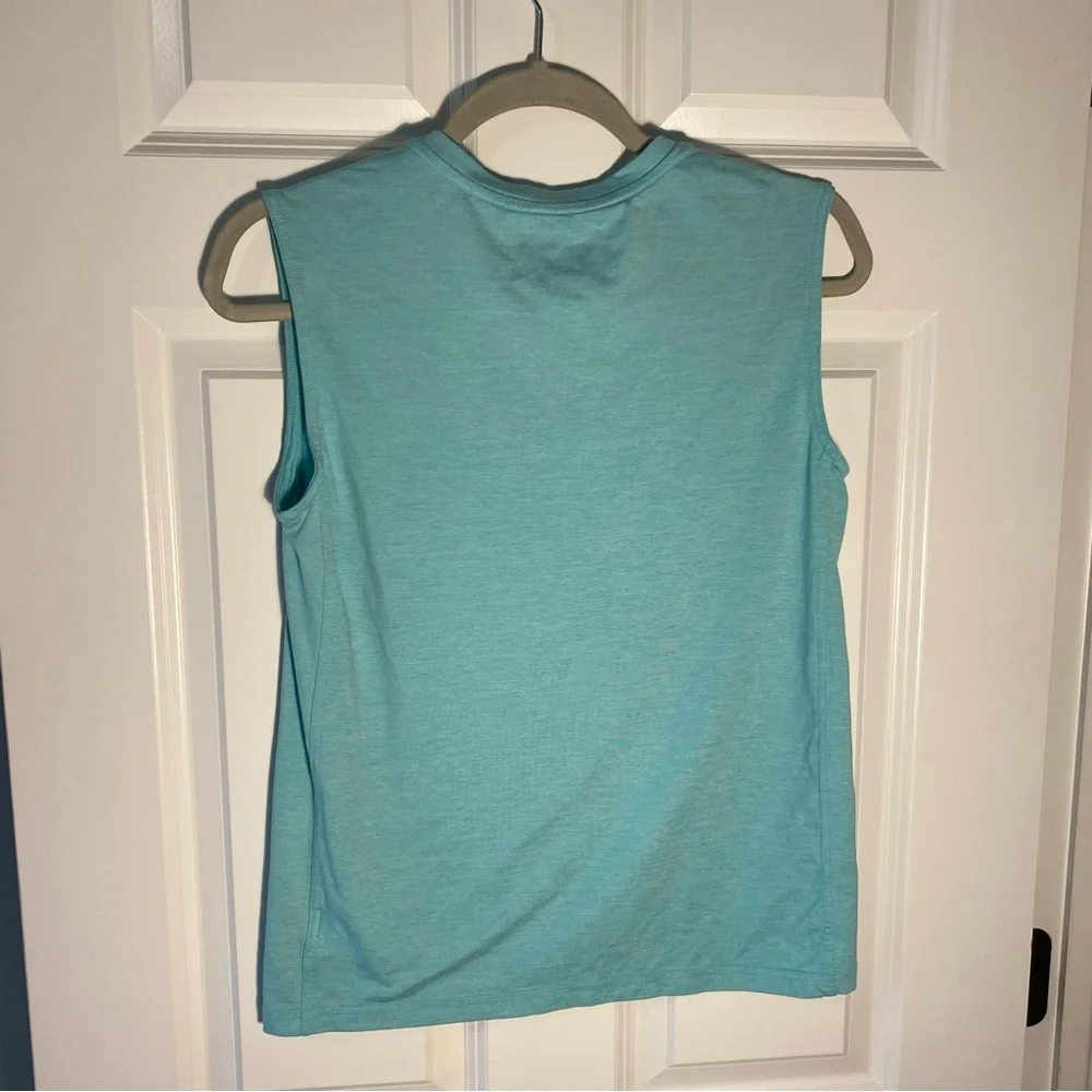 Runway Boys Sleeveless Tank Top‎ - Turquoise - Large 12/14 - Game Time